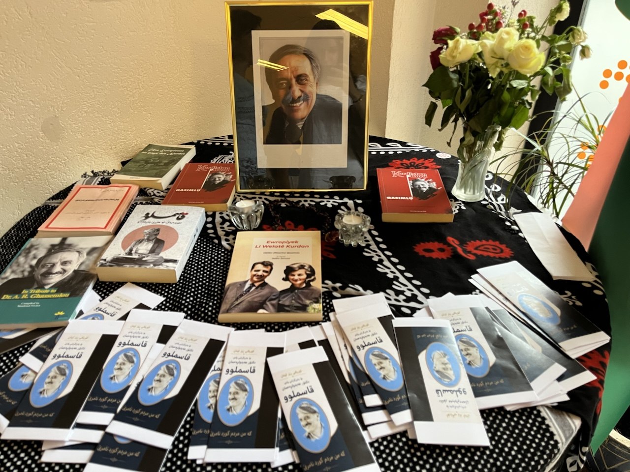 Commémoration en hommage au leader charismatique Dr Abdul Rahman Ghassemlou en Suisse